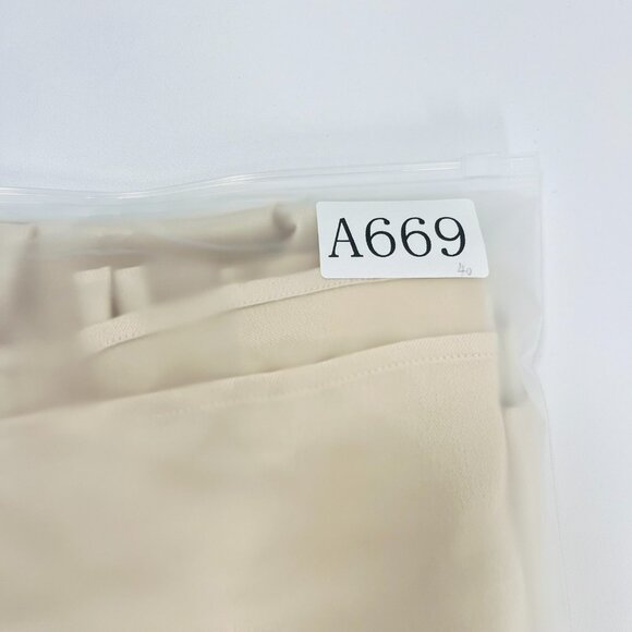 NWOT SEE BY CHLOÉ Tie-Neck Twill Blouse Khaki Size 36/4 Long Sleeves Ruffles - Picture 13 of 13